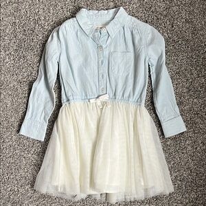 Tucker and Tate 2T tulle denim dress